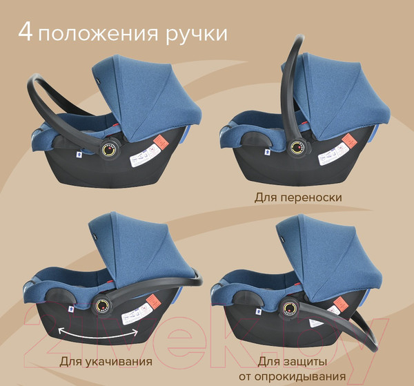 Изображение товара Автокресло Pituso Santiso / R201 (джинс/светло-серый)