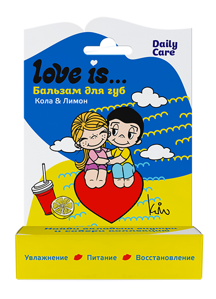 Изображение товара Бальзам для губ Galant Cosmetic Love Is… Кола Лимон (4.2г)