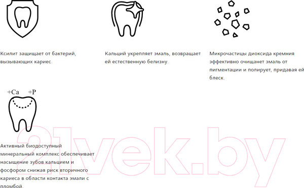 Изображение товара Зубная паста R.O.C.S. UNO Whitening (74г)