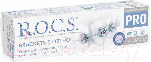 Изображение товара Зубная паста R.O.C.S. Pro Brackets & Ortho (74г)