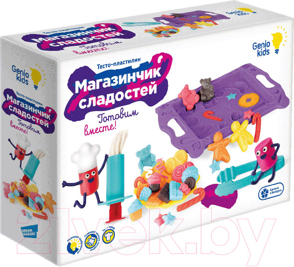 Изображение товара Набор для лепки Genio Kids Магазинчик сладостей / TA2022