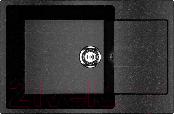 Изображение товара Мойка кухонная Ulgran U-602 (308 черный)
