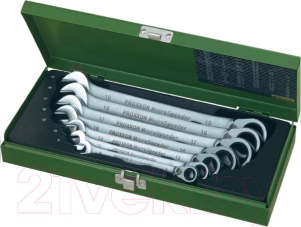 Изображение товара Набор ключей Proxxon С трещоткой MicroSpeeder / 23124 (6пр)
