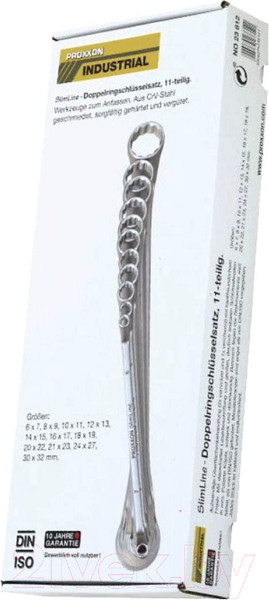 Изображение товара Набор ключей Proxxon SlimLine / 23812 (11пр)