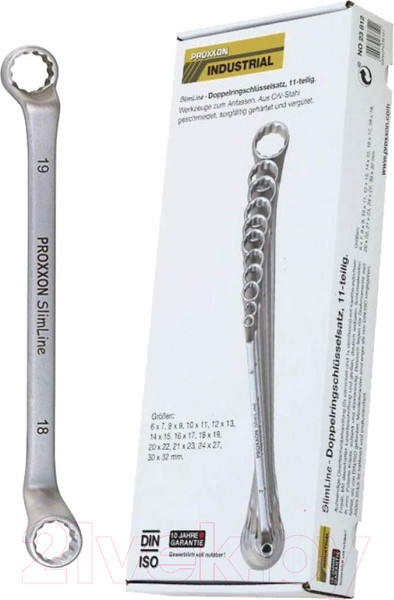 Изображение товара Набор ключей Proxxon SlimLine / 23812 (11пр)