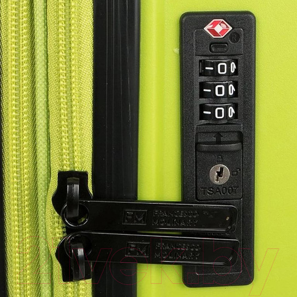 Изображение товара Чемодан на колесах Francesco Molinary 341-AT309/3-19GRN (зеленый)