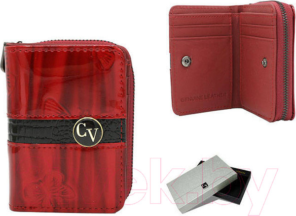 Изображение товара Портмоне Cedar 4U Cavaldi / H33-2-DBF (красный)