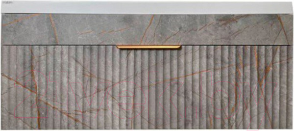 Изображение товара Тумба под умывальник Garda Onda 106Н-750_PVC / 09.106н.750.PVC (золотой мрамор)