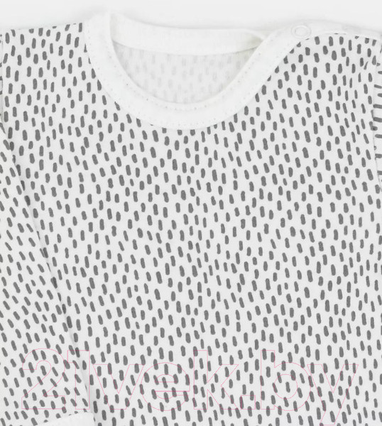 Изображение товара Набор боди для малышей MOWbaby Birds с длинным рукавом / 6182 (молочный, р.68)