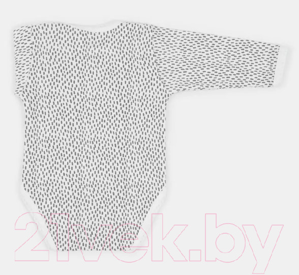 Изображение товара Набор боди для малышей MOWbaby Birds с длинным рукавом / 6182 (молочный, р.68)