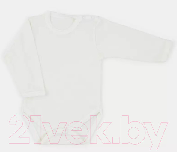 Изображение товара Набор боди для малышей MOWbaby Birds с длинным рукавом / 6182 (молочный, р.68)