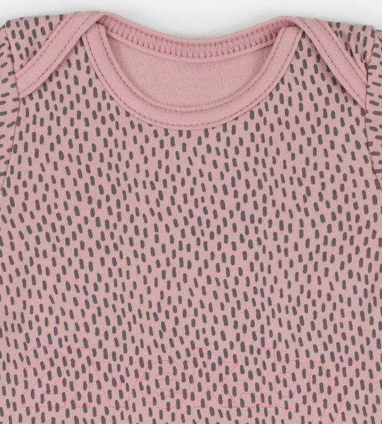 Изображение товара Набор боди для малышей MOWbaby Birds с коротким рукавом / 6282 (розовый, р.56)