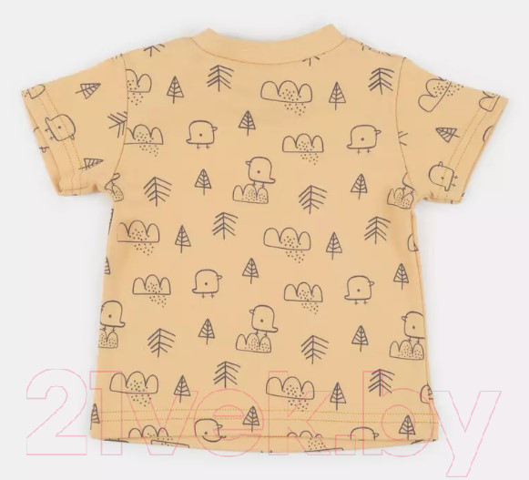 Изображение товара Комплект одежды для малышей MOWbaby Birds / 2-82 (желтый, р.68)