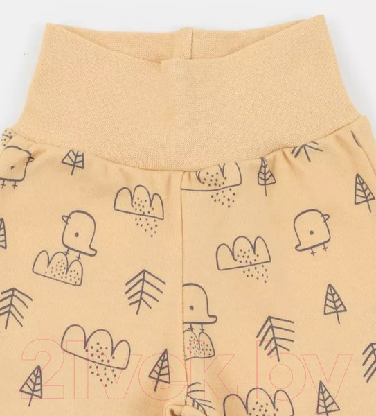 Изображение товара Комплект одежды для малышей MOWbaby Birds / 2-82 (желтый, р.80)