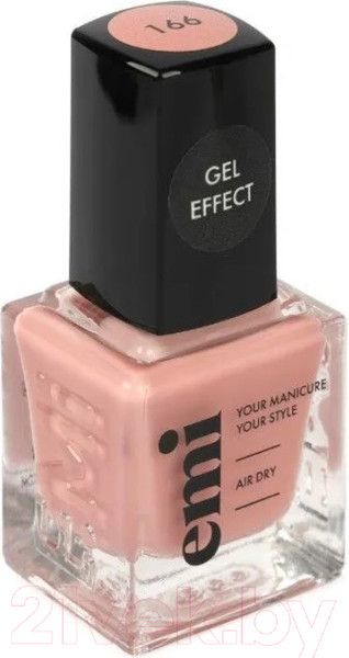 Изображение товара Лак для ногтей E.Mi Ультрастойкий Gel Effect Сладкий сон №166 (9мл)