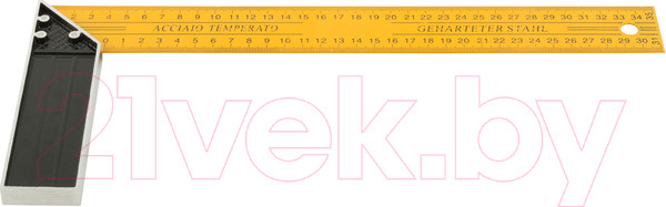 Изображение товара Угольник FIT Столярный / 19435 (желтый)