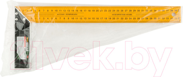 Изображение товара Угольник FIT Столярный / 19440 (желтый)