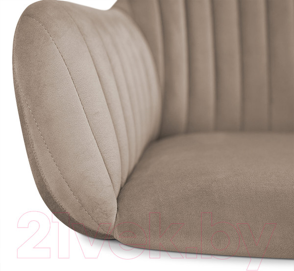 Изображение товара Стул Sheffilton SHT-ST38-1/S122 (латте/темный орех/черный муар)