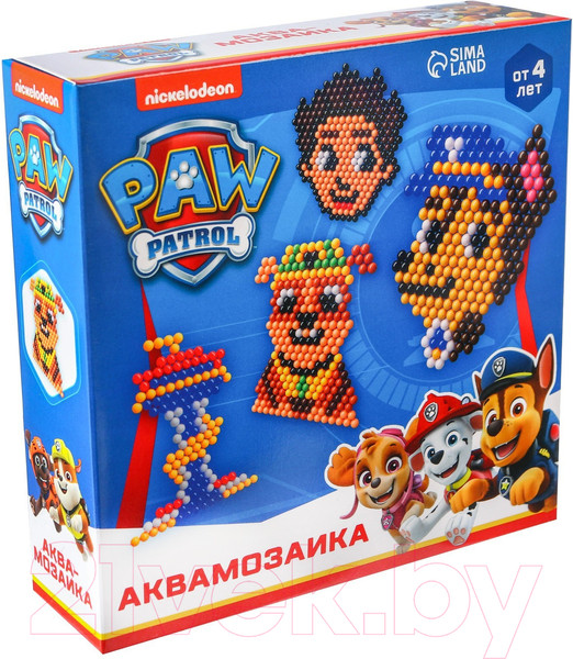 Изображение товара Развивающая игра PAW Patrol Аквамозаика. Команда Щенячий Патруль / 7868196