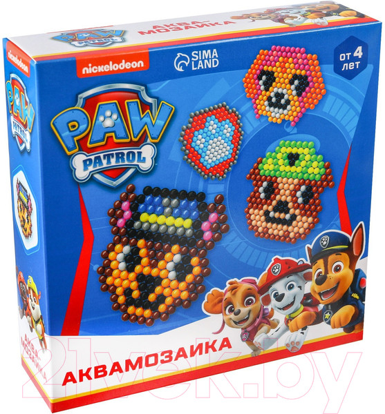 Изображение товара Развивающая игра PAW Patrol Аквамозаика. Щенячий Патруль / 7868197