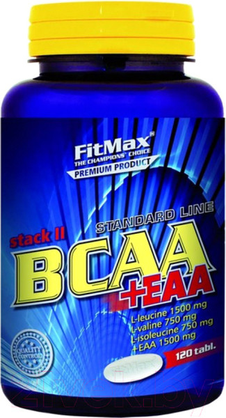 Изображение товара Аминокислоты BCAA Fitmax Stack II + EAA (120шт)