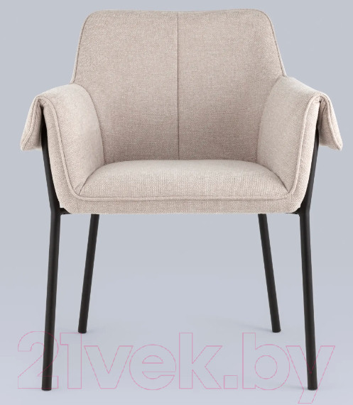 Изображение товара Кресло мягкое Stool Group Бесс (рогожка бежевый)