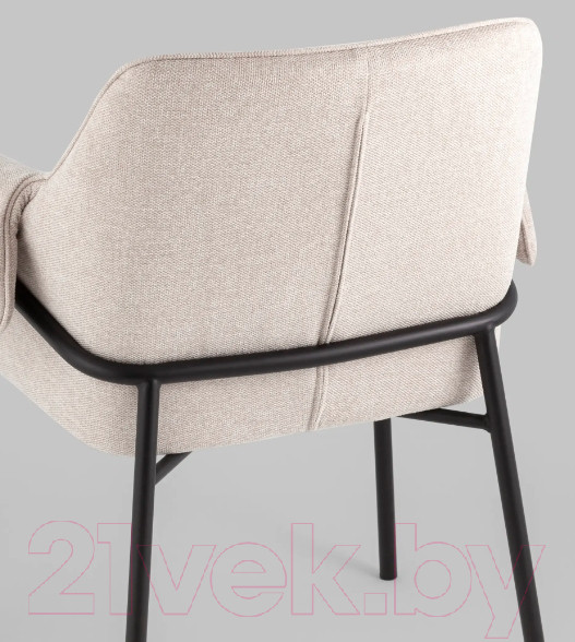 Изображение товара Кресло мягкое Stool Group Бесс (рогожка бежевый)