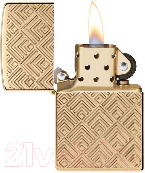 Изображение товара Зажигалка Zippo Armor. High Polish Brass / 48570 (золото)