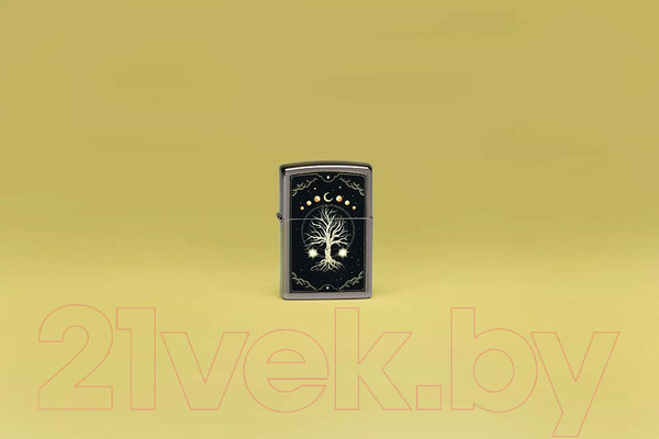 Изображение товара Зажигалка Zippo Mystic Nature Design / 48636 (черный)