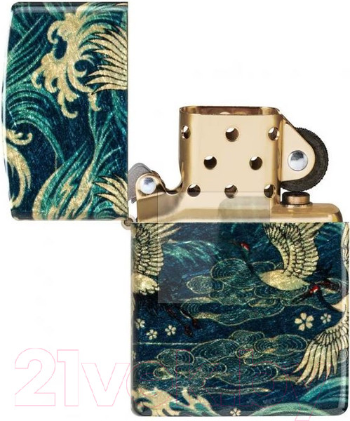 Изображение товара Зажигалка Zippo Eastern / 48684 (зеленый)