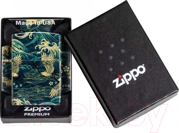Изображение товара Зажигалка Zippo Eastern / 48684 (зеленый)