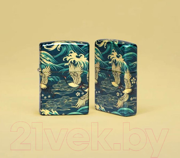 Изображение товара Зажигалка Zippo Eastern / 48684 (зеленый)