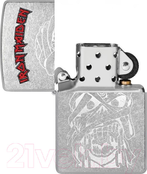 Изображение товара Зажигалка Zippo Iron Maiden / 48667 (серебристый)