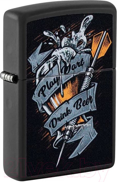 Изображение товара Зажигалка Zippo Darts / 48679 (черный)