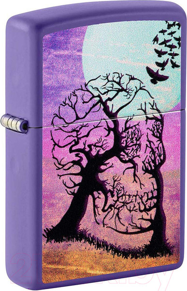 Изображение товара Зажигалка Zippo Skull Tree / 48638 (черный)