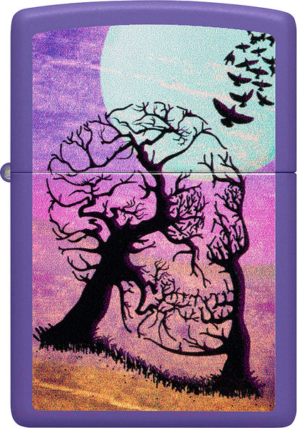 Изображение товара Зажигалка Zippo Skull Tree / 48638 (черный)