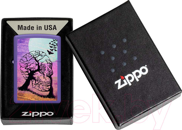Изображение товара Зажигалка Zippo Skull Tree / 48638 (черный)