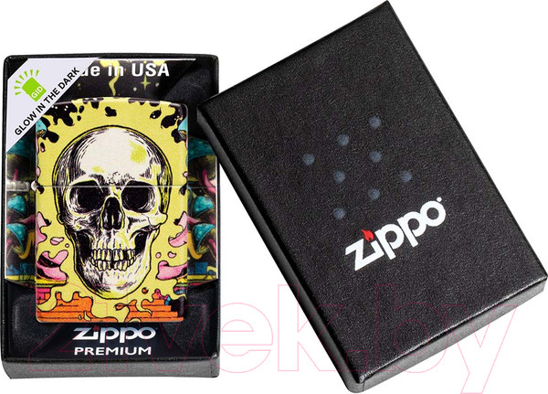 Изображение товара Зажигалка Zippo Skull Design / 48640 (разноцветный)