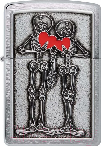 Изображение товара Зажигалка Zippo Couple Love / 48688 (серебристый)