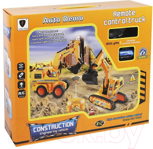 Изображение товара Радиоуправляемая игрушка Наша игрушка Экскаватор / HF-2033A-13