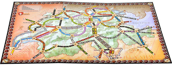 Изображение товара Дополнение к настольной игре Мир Хобби Ticket to Ride. Индия и Швейцария / 915678