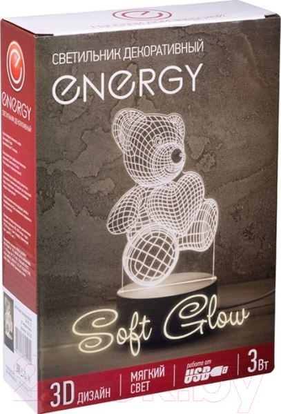 Изображение товара Ночник Energy 3D Медвежонок EN-NL 21 / 106252
