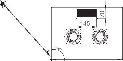 Изображение товара Шкаф телекоммуникационный Lande LN-SH12U5440-BL-F0-0