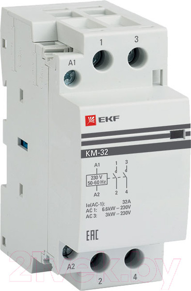 Изображение товара Контактор EKF PROxima KM-2-32-20