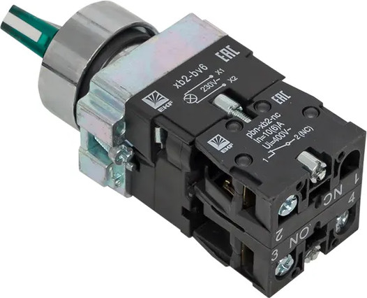 Изображение товара Переключатель EKF PROxima BD21 2P / xb2-bk21-g-230