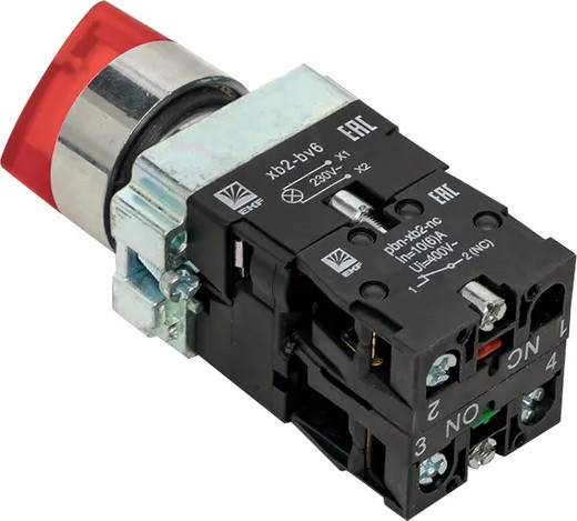 Изображение товара Переключатель EKF PROxima BD21 2P / xb2-bk21-r-230