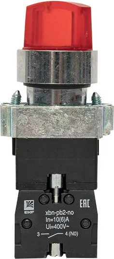 Изображение товара Переключатель EKF PROxima BD21 2P / xb2-bk21-r-230