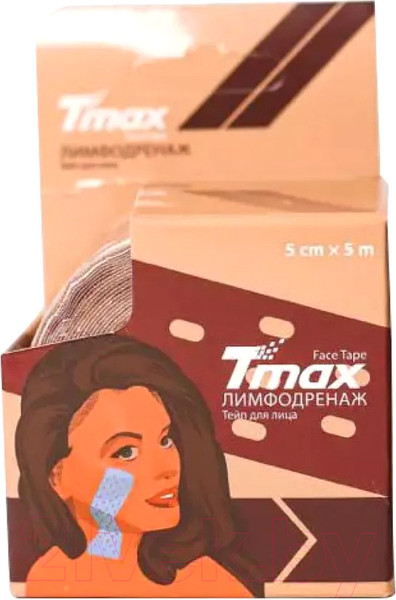 Изображение товара Кинезио тейп Tmax Beauty Tape Punch / 423249 (5м, хлопок/бежевый)