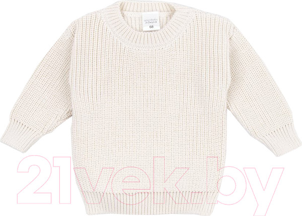 Изображение товара Джемпер для малышей Amarobaby Pure Love Buddy / AB-OD23-PLB26/33-74 (молочный, р. 74)