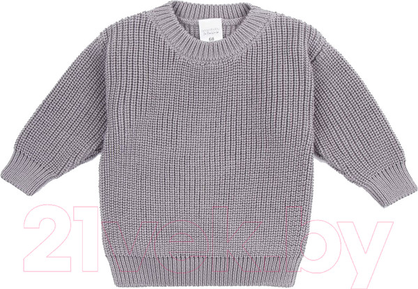 Изображение товара Джемпер для малышей Amarobaby Pure Love Buddy / AB-OD23-PLB26/11-80 (серый, р. 80)